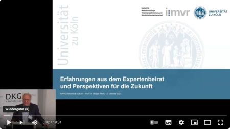 Mitschnitt des Vortrags von Prof. Dr. Holger Pfaff beim Brennpunkt Onkologie am 12.10.2023