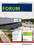 Titelseite des Mitgliedermagazins FORUM der DKG, Ausgabe 01/2020
