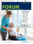 Titelseite des DKG-Mitgliedermagazins FORUM zum Thema "Supportive Onkologie"